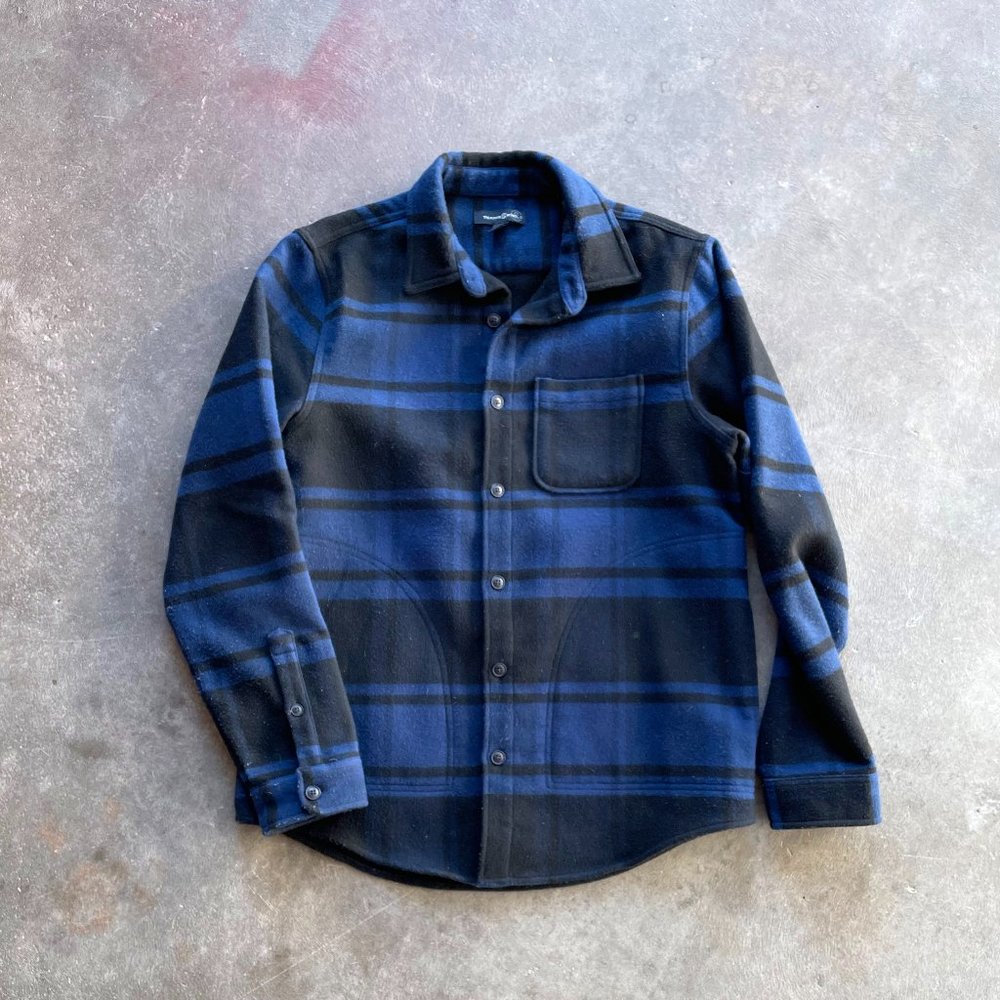 Mens Treasure & Bond Shacket, size Medium